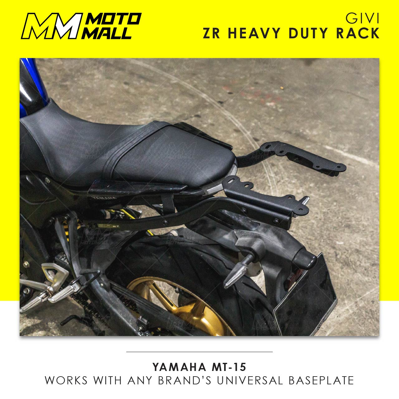 Givi Yamaha MT-15 Enhanced Heavy Duty Rack