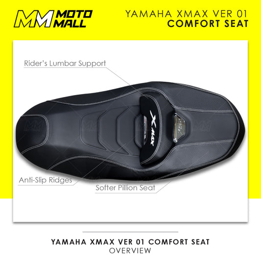 Yamaha XMax 2017-2021 Comfort Aftermarket Seat