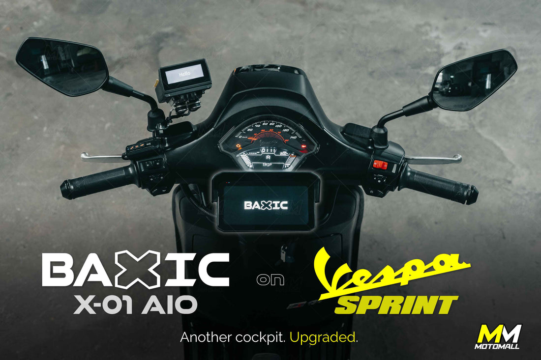 Vespa Sprint ➕ Baxic X-01 AIO