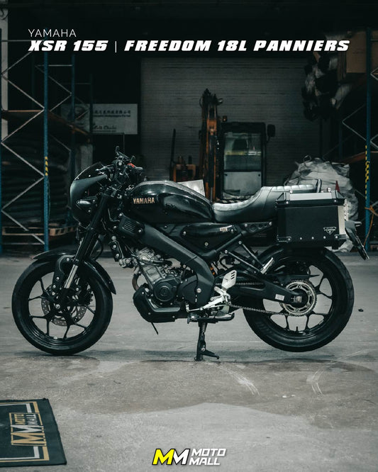 Yamaha XSR 155 ➕ Freedom 18L Panniers