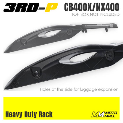 Honda CB400X / NX400 Heavy Duty Rack
