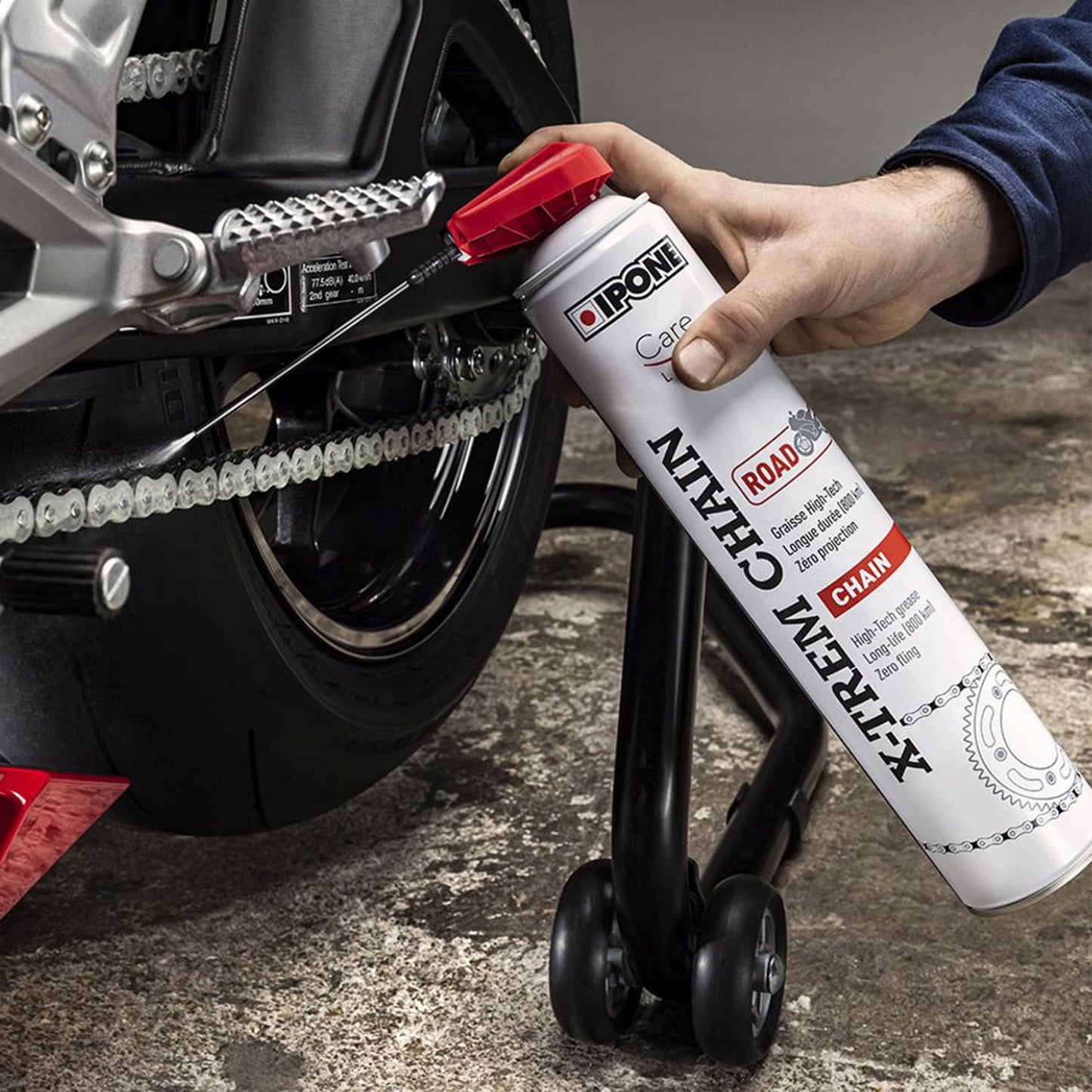 Ipone X‑Trem Chain Road – Motorcycle Chain Grease
