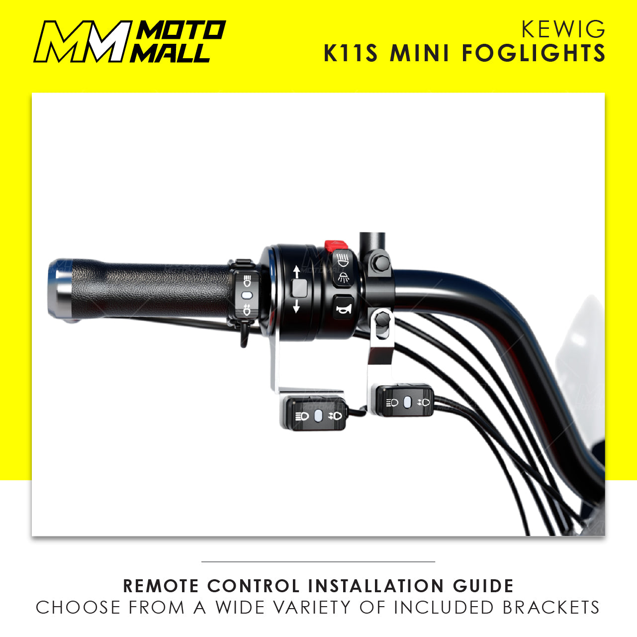 Kewig K11S Small Mini LED Fog Lights System