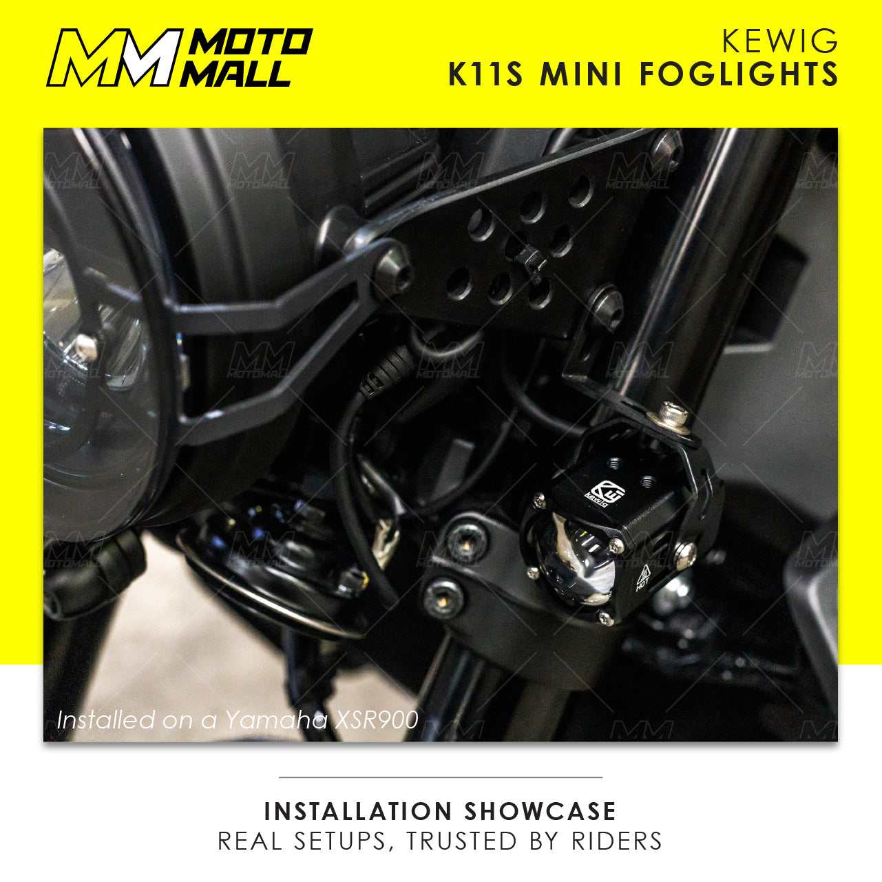 Kewig K11S Small Mini LED Fog Lights System