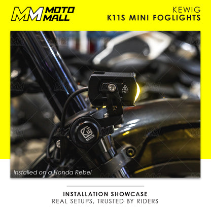 Kewig K11S Small Mini LED Fog Lights System