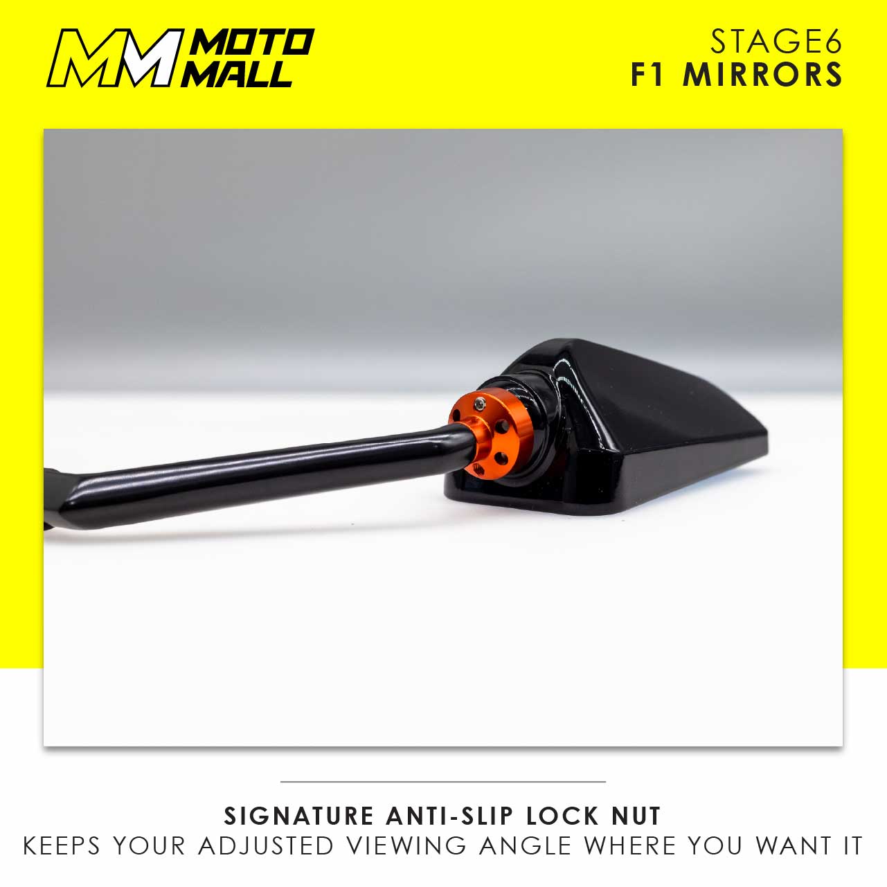 Stage6 F1 Motorcycle Mirrors