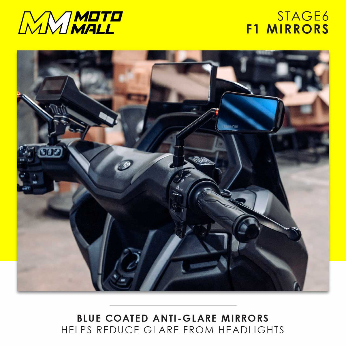 Stage6 F1 Motorcycle Mirrors