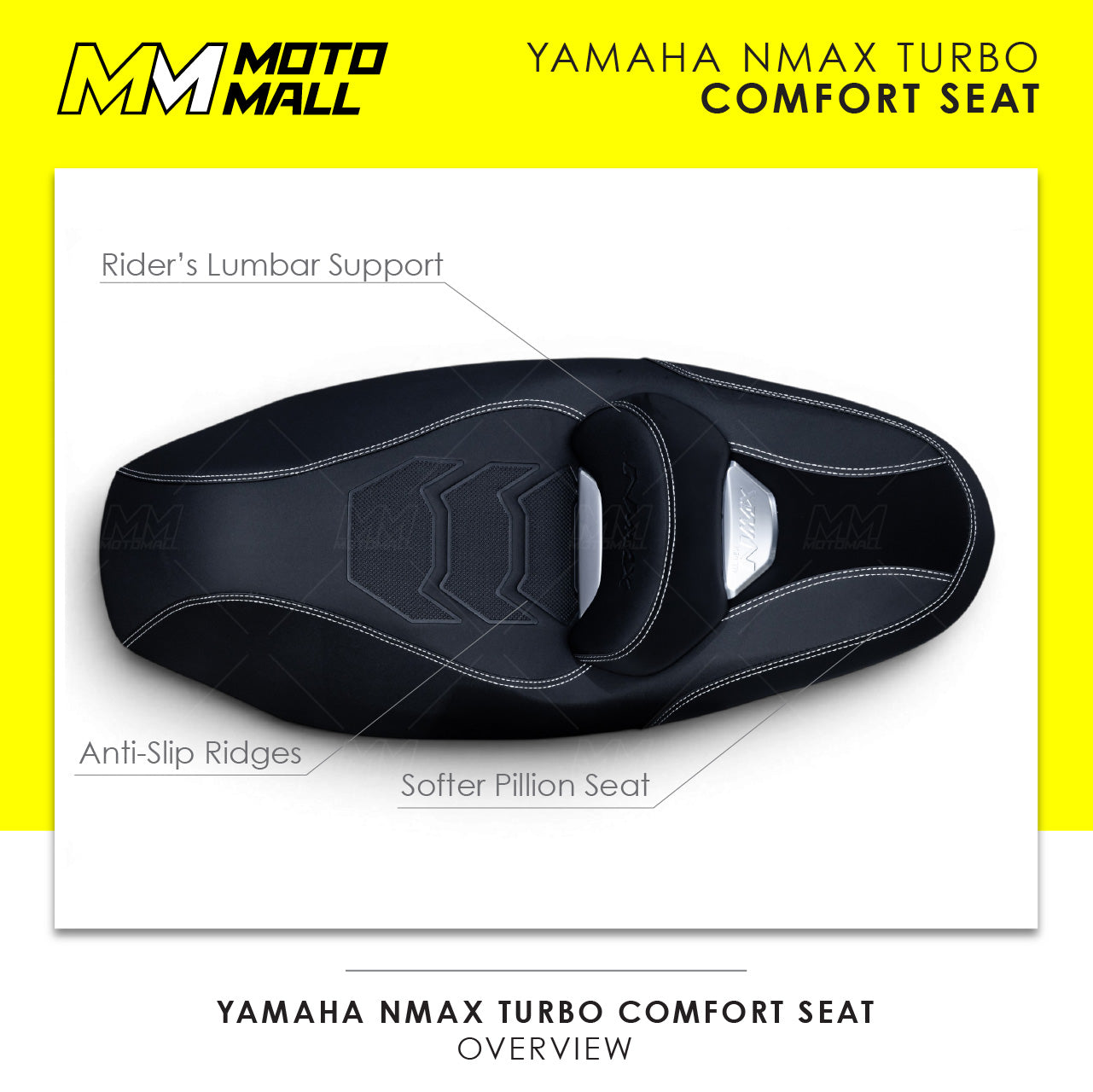 Yamaha NMax Turbo Comfort Aftermarket Seat
