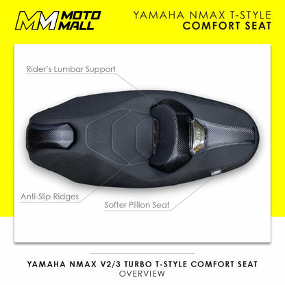 Yamaha NMax T-Style Comfort Aftermarket Seat
