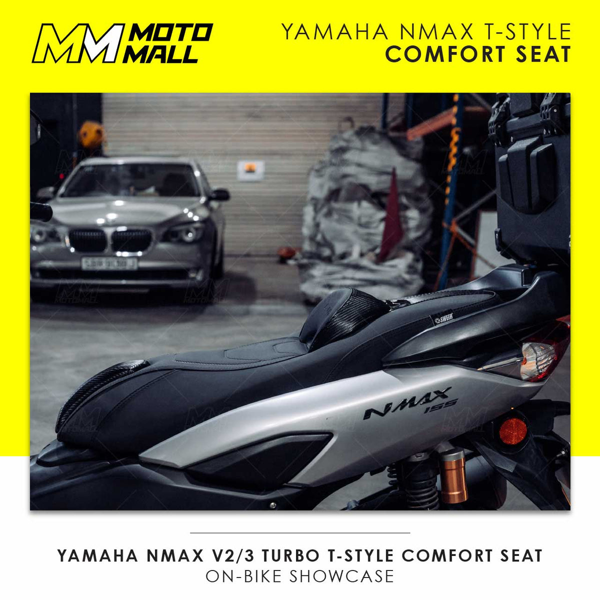 Yamaha NMax T-Style Comfort Aftermarket Seat