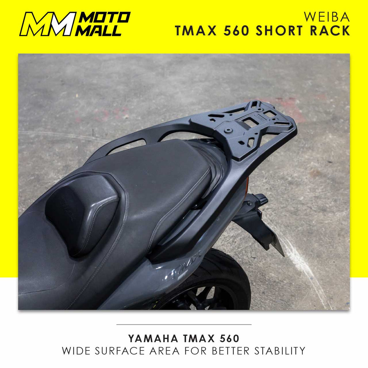 Yamaha TMax 560 Heavy Duty Short Rack