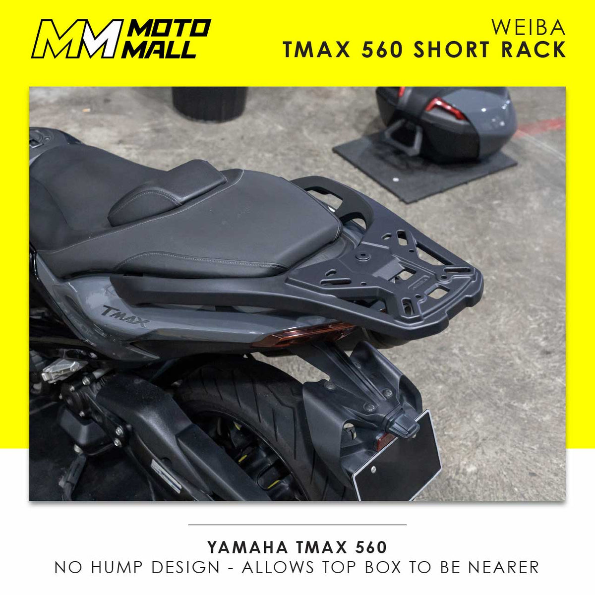Yamaha TMax 560 Heavy Duty Short Rack