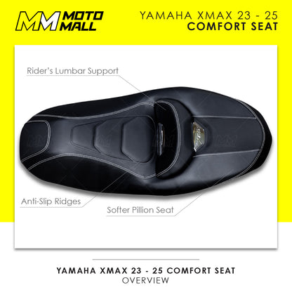 Yamaha XMax 2022- Comfort Aftermarket Seat