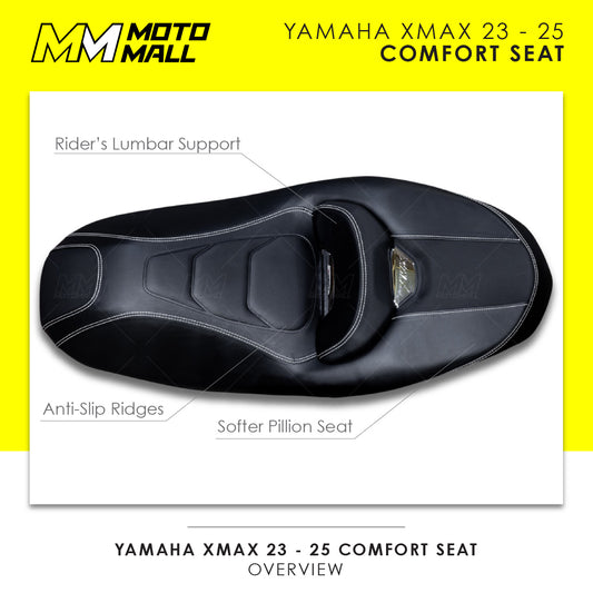 Yamaha XMax 2022- Comfort Aftermarket Seat