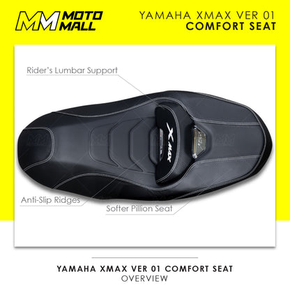 Yamaha XMax 2017-2021 Comfort Aftermarket Seat