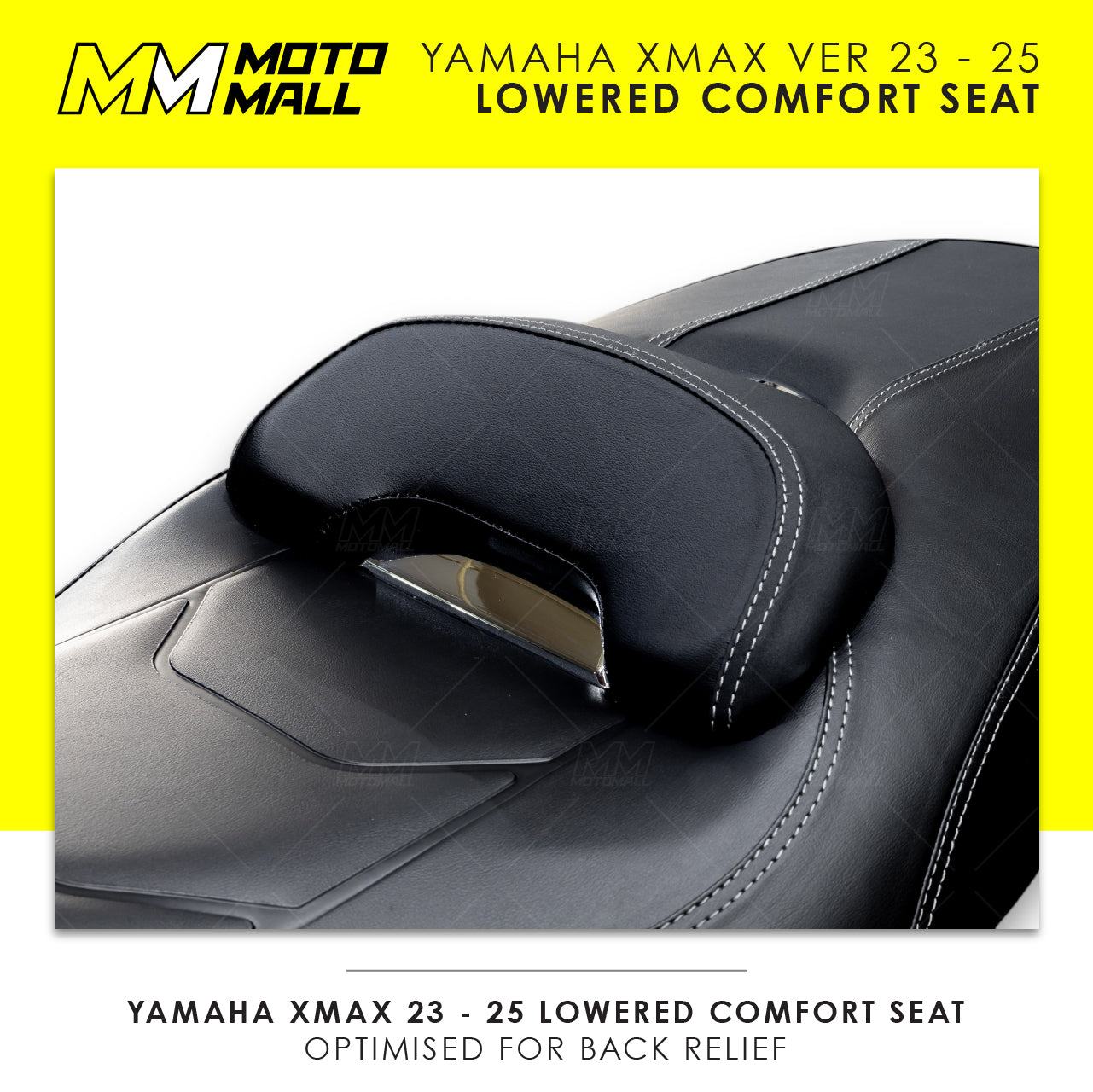 Yamaha XMax 2022- Lowered Comfort Aftermarket Seat